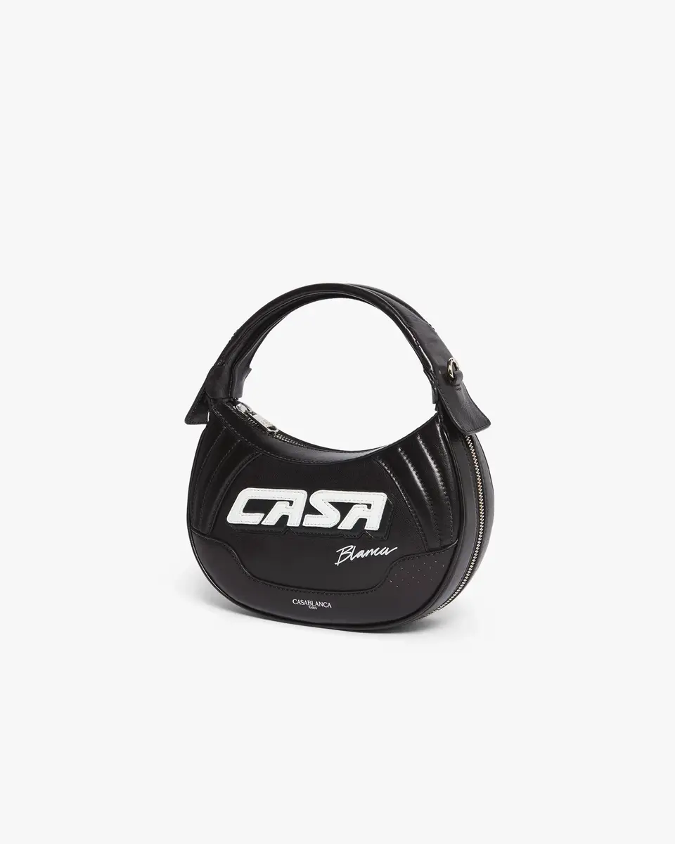 Casablanca Black Biker Bag | Thumbnail 3 Casablanca Black Biker Bag | Thumbnail 3