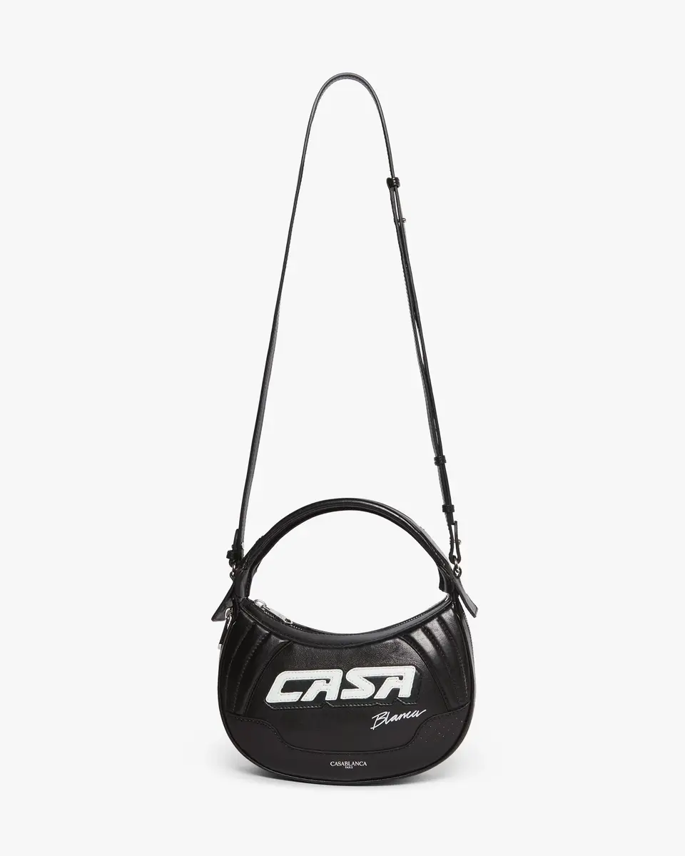 Casablanca Black Biker Bag | Thumbnail 6 Casablanca Black Biker Bag | Thumbnail 6