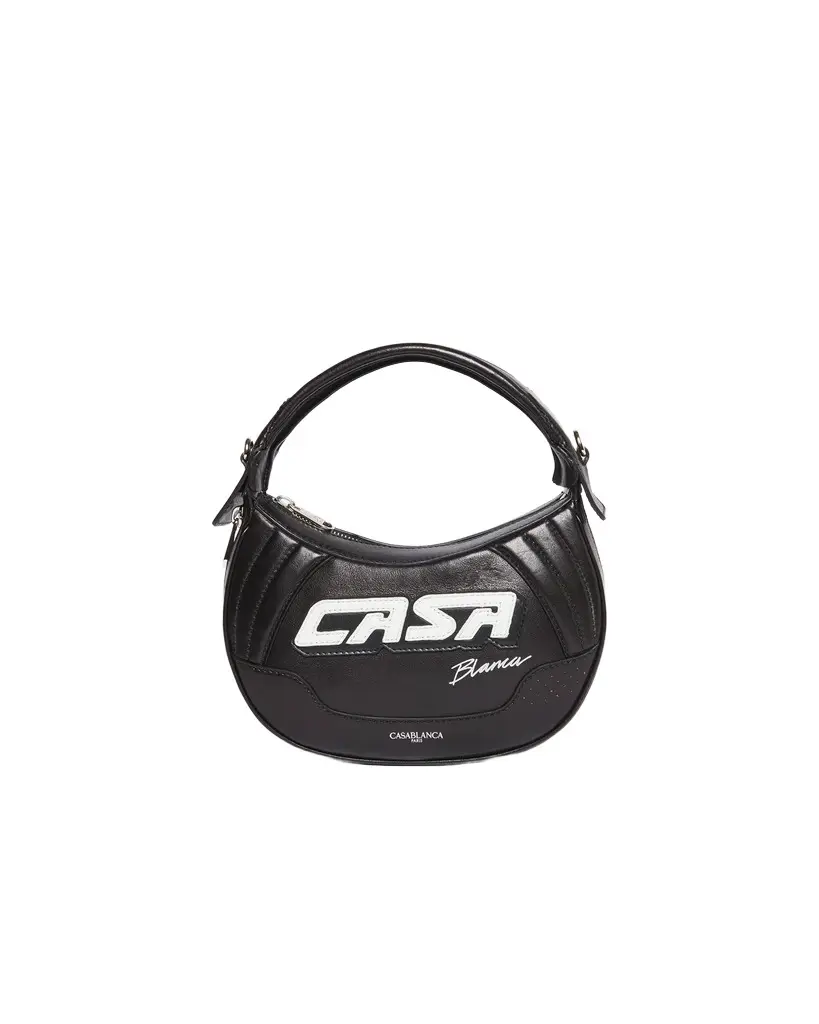 Casablanca Black Biker Bag