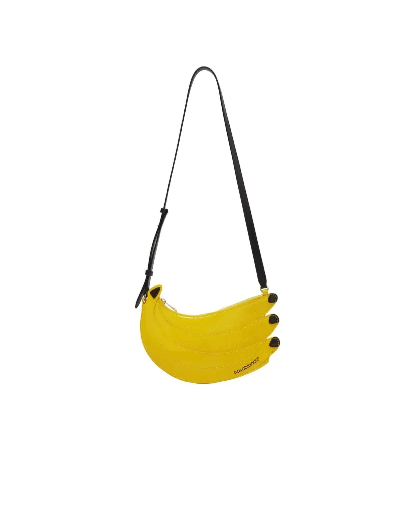 Casablanca Yellow Banana Bag