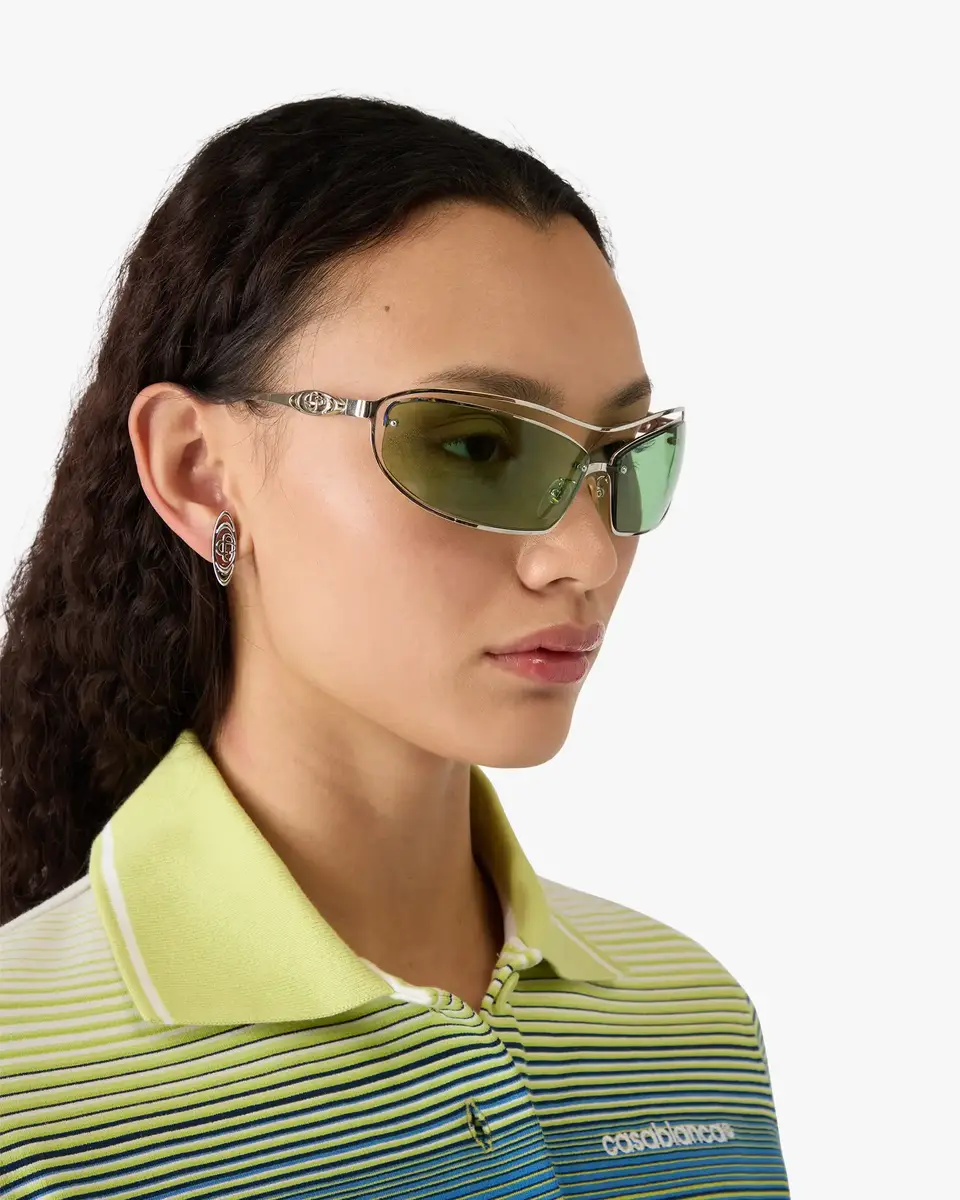 Casablanca Green Spiral Sunglasses | Thumbnail 2 Casablanca Green Spiral Sunglasses | Thumbnail 2
