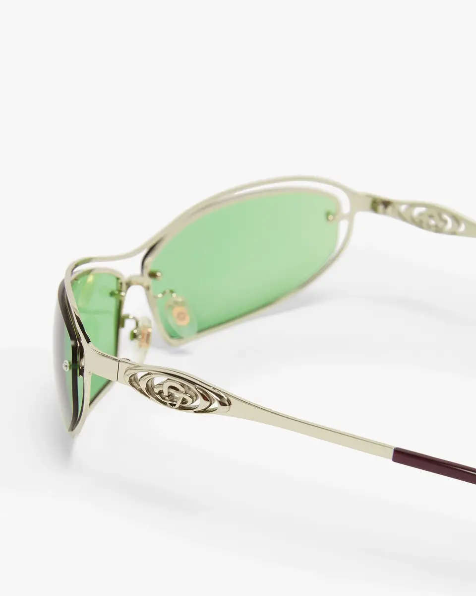 Casablanca Green Spiral Sunglasses | Thumbnail 4 Casablanca Green Spiral Sunglasses | Thumbnail 4