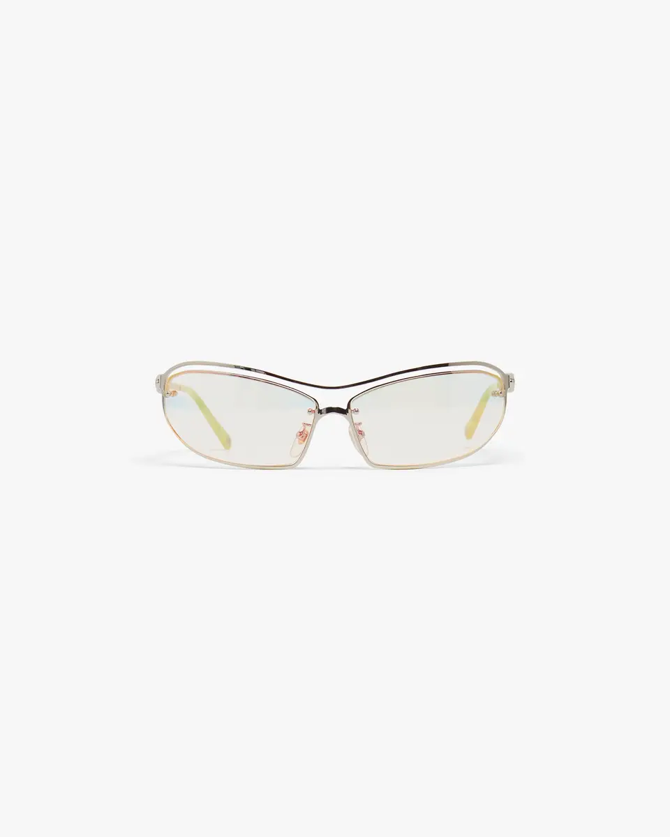 Casablanca Lime Spiral Sunglasses | Thumbnail 3