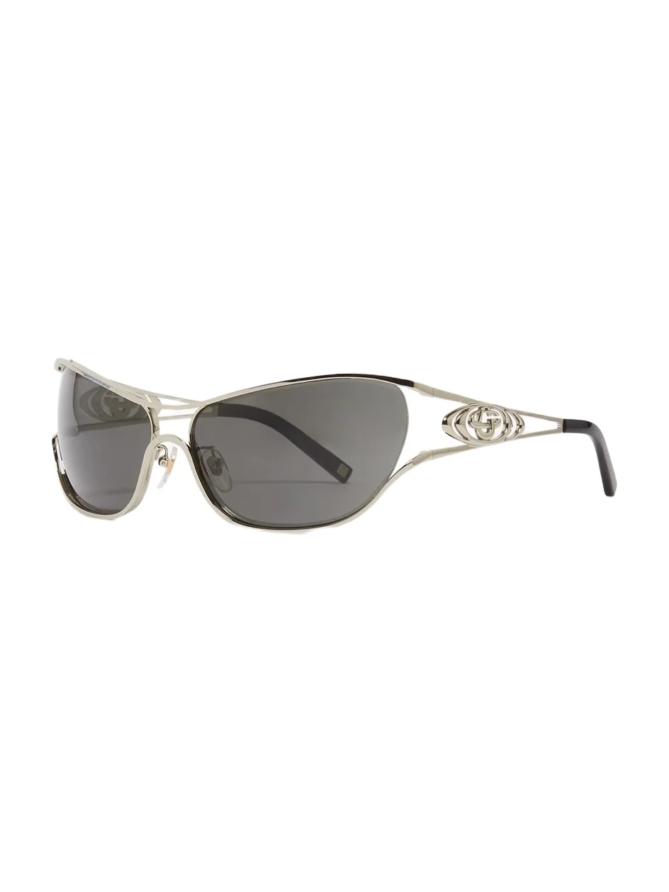 Casablanca Black Outline Sport Sunglasses