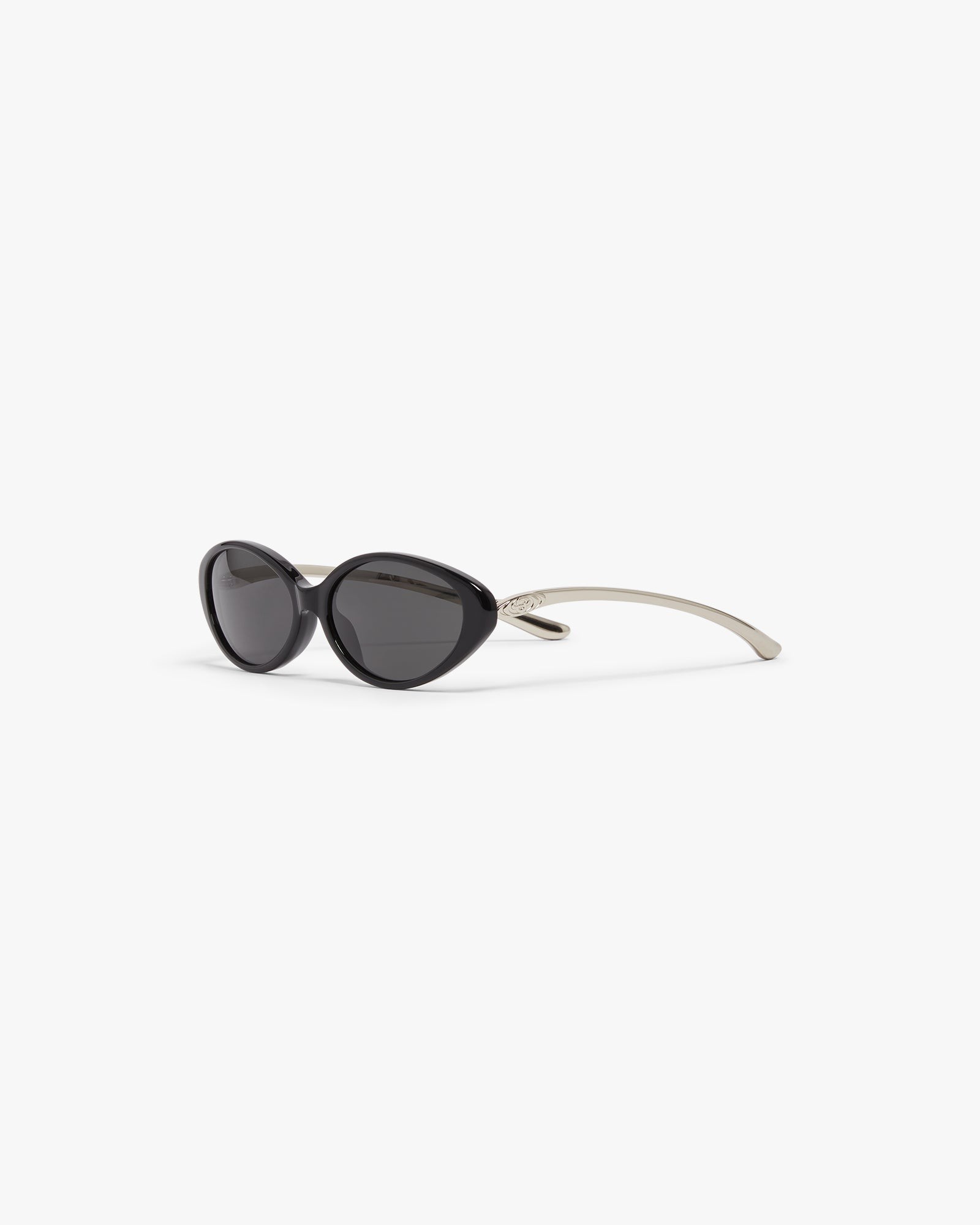 Black Oval Curve Sunglasses Black Oval Curve Sunglasses