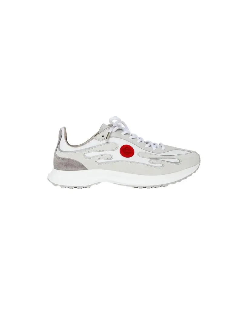 Grey Leather Stade Sneakers Grey Leather Stade Sneakers