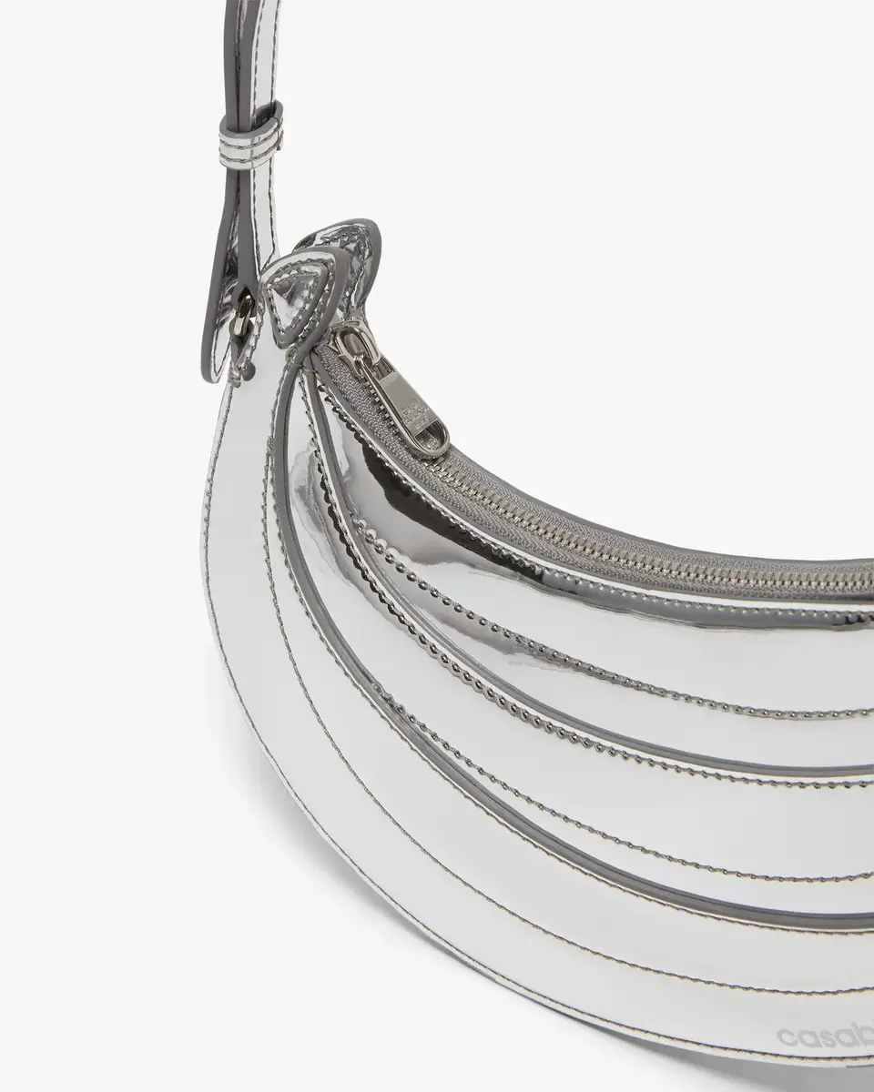 Casablanca Silver Banana Bag | Thumbnail 4 Casablanca Silver Banana Bag | Thumbnail 4