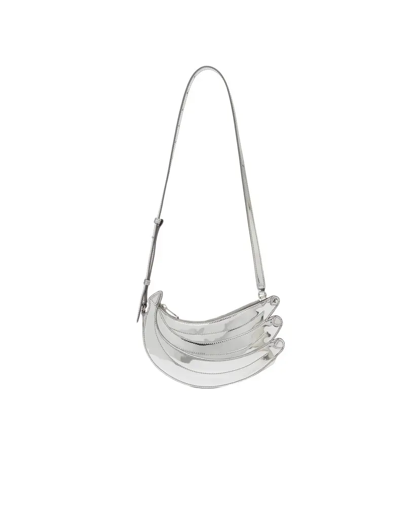 Casablanca Silver Banana Bag