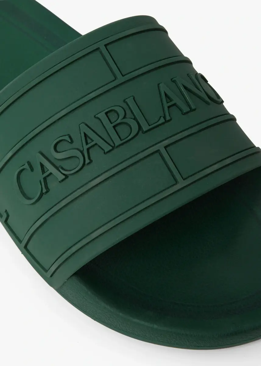 Casablanca Green Logo Pool Slides | Thumbnail 5 Casablanca Green Logo Pool Slides | Thumbnail 5