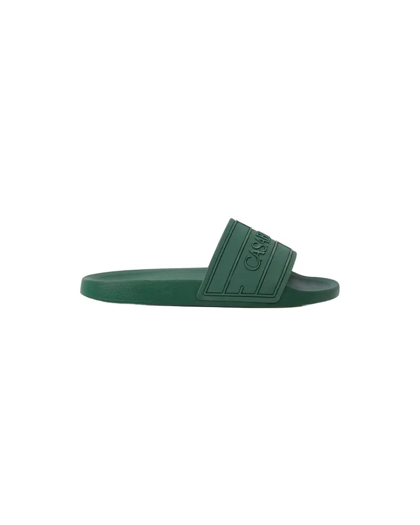 Casablanca Green Logo Pool Slides