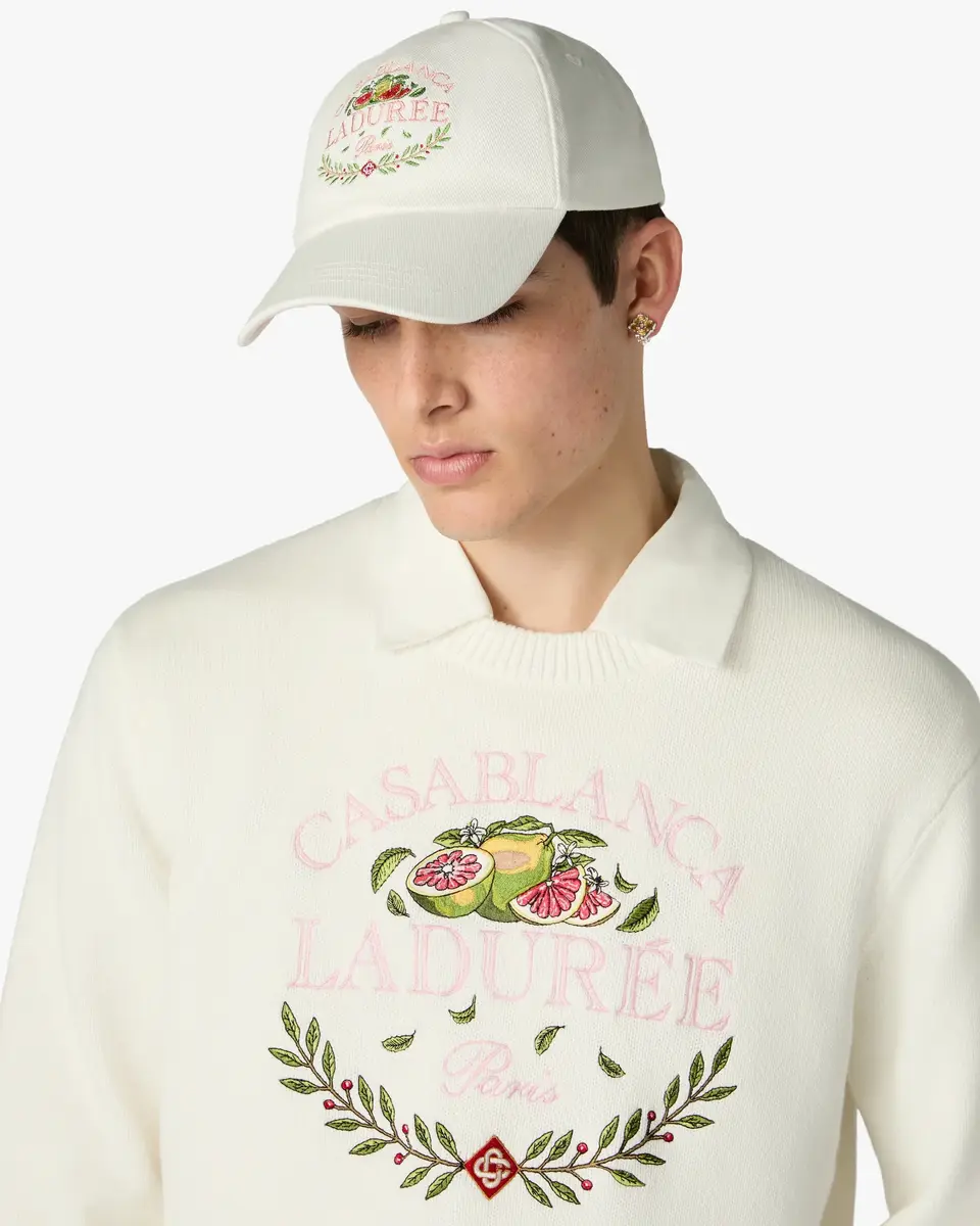 Casablanca White Laduree x Casablanca Cap | Thumbnail 2 Casablanca White Laduree x Casablanca Cap | Thumbnail 2