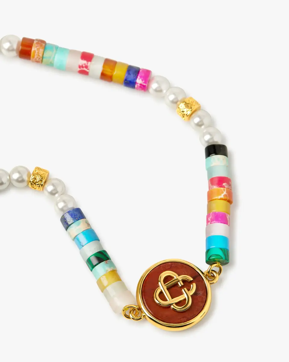 Casablanca Multicolour Bead Necklace | Thumbnail 3 Casablanca Multicolour Bead Necklace | Thumbnail 3