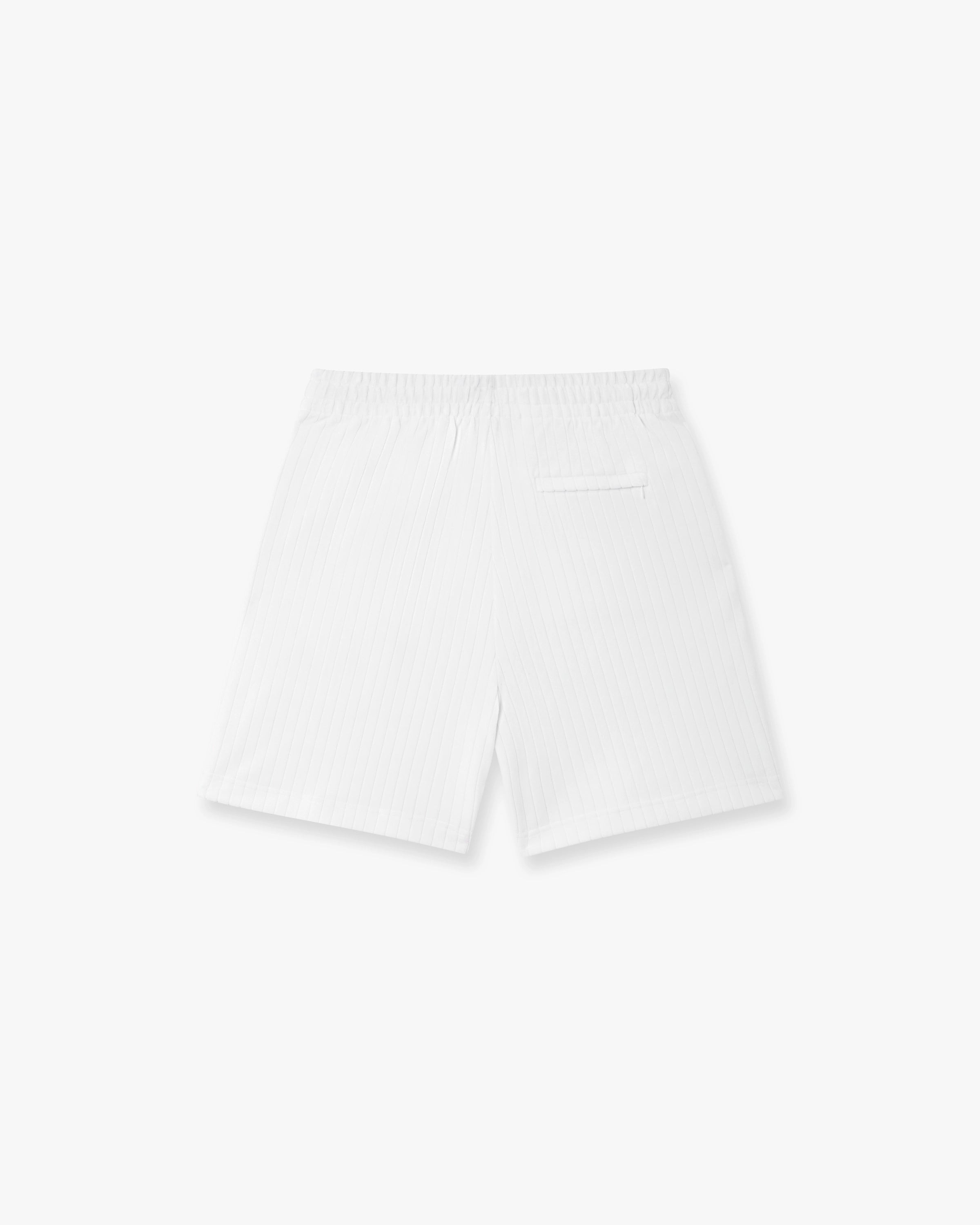 Casablanca White Striped Velour Shorts | Thumbnail 6 Casablanca White Striped Velour Shorts | Thumbnail 6