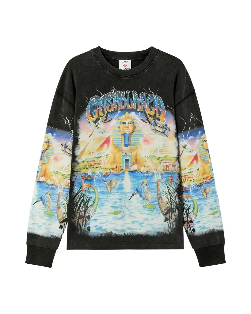 Black Egypt As It Was Long Sleeve T-Shirt