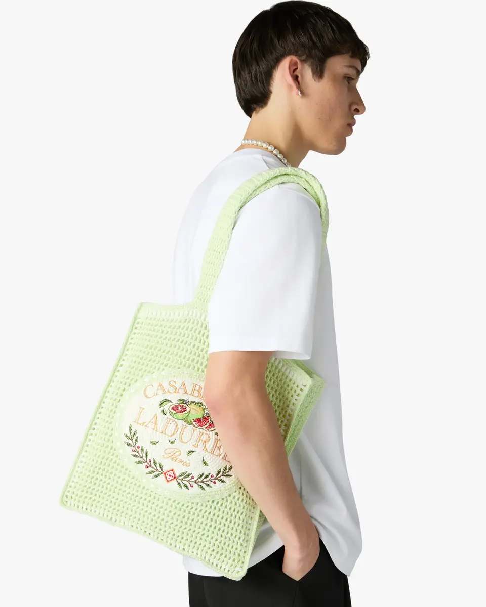 Casablanca Mint Laduree x Casablanca Crochet Bag | Thumbnail 2 Casablanca Mint Laduree x Casablanca Crochet Bag | Thumbnail 2