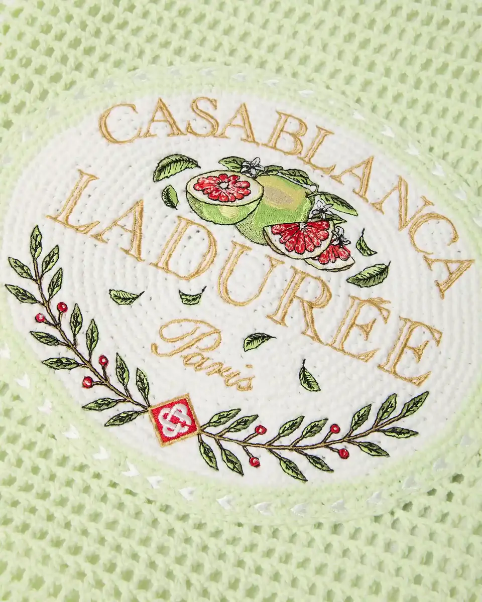 Casablanca Mint Laduree x Casablanca Crochet Bag | Thumbnail 4 Casablanca Mint Laduree x Casablanca Crochet Bag | Thumbnail 4