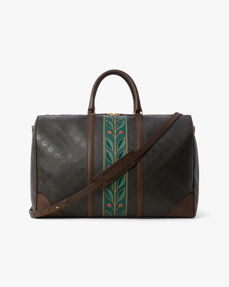 Casablanca Dark Brown Monogram Weekender Bag | Thumbnail 6 Casablanca Dark Brown Monogram Weekender Bag | Thumbnail 6
