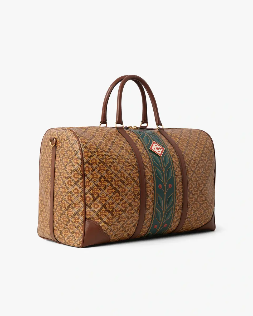 Casablanca Beige Monogram Weekender Bag | Thumbnail 3