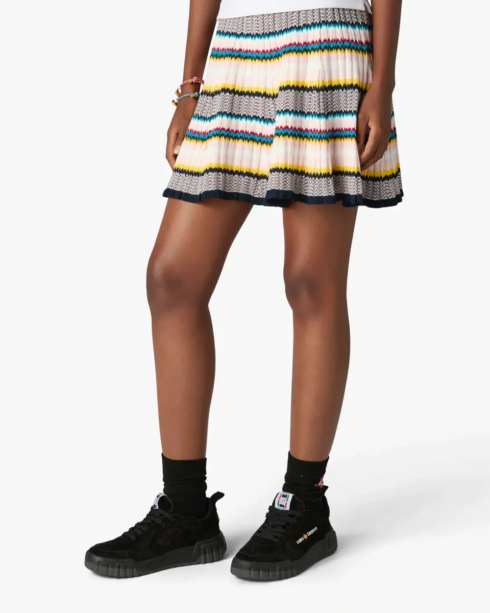 Casablanca Black Court Sneaker | Thumbnail 2 Casablanca Black Court Sneaker | Thumbnail 2