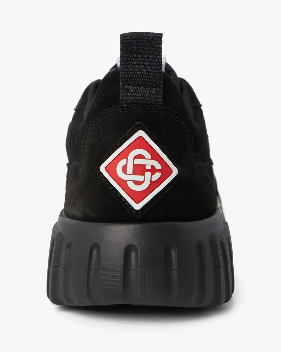 Casablanca Black Court Sneaker | Thumbnail 5 Casablanca Black Court Sneaker | Thumbnail 5