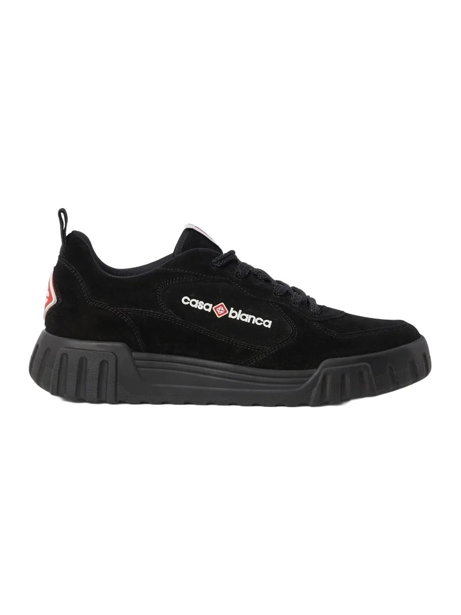 Casablanca Black Court Sneaker