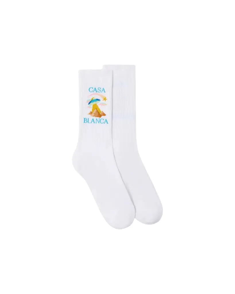 White Phantasmagoria Socks White Phantasmagoria Socks