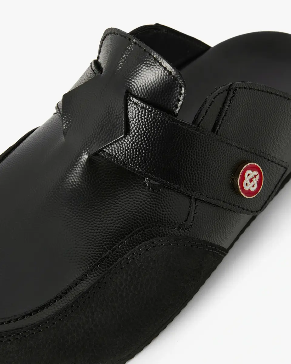 Casablanca Black Outdoor Mule | Thumbnail 3 Casablanca Black Outdoor Mule | Thumbnail 3
