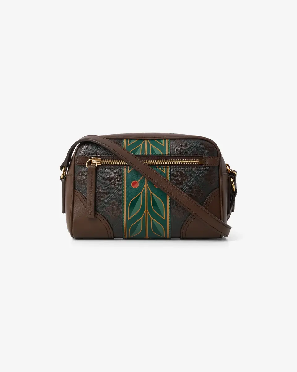 Casablanca Dark Brown Monogram Crossbody Bag | Thumbnail 6 Casablanca Dark Brown Monogram Crossbody Bag | Thumbnail 6