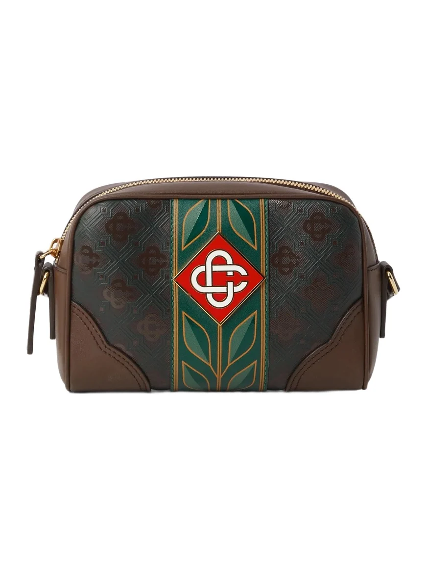 Dark Brown Monogram Crossbody Bag Dark Brown Monogram Crossbody Bag