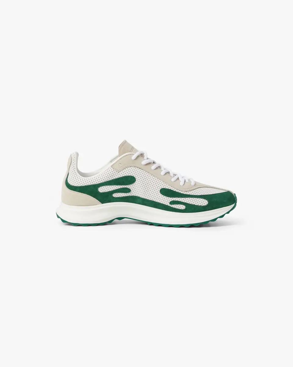 Casablanca White & Green Stade Sneaker | Thumbnail 5 Casablanca White & Green Stade Sneaker | Thumbnail 5