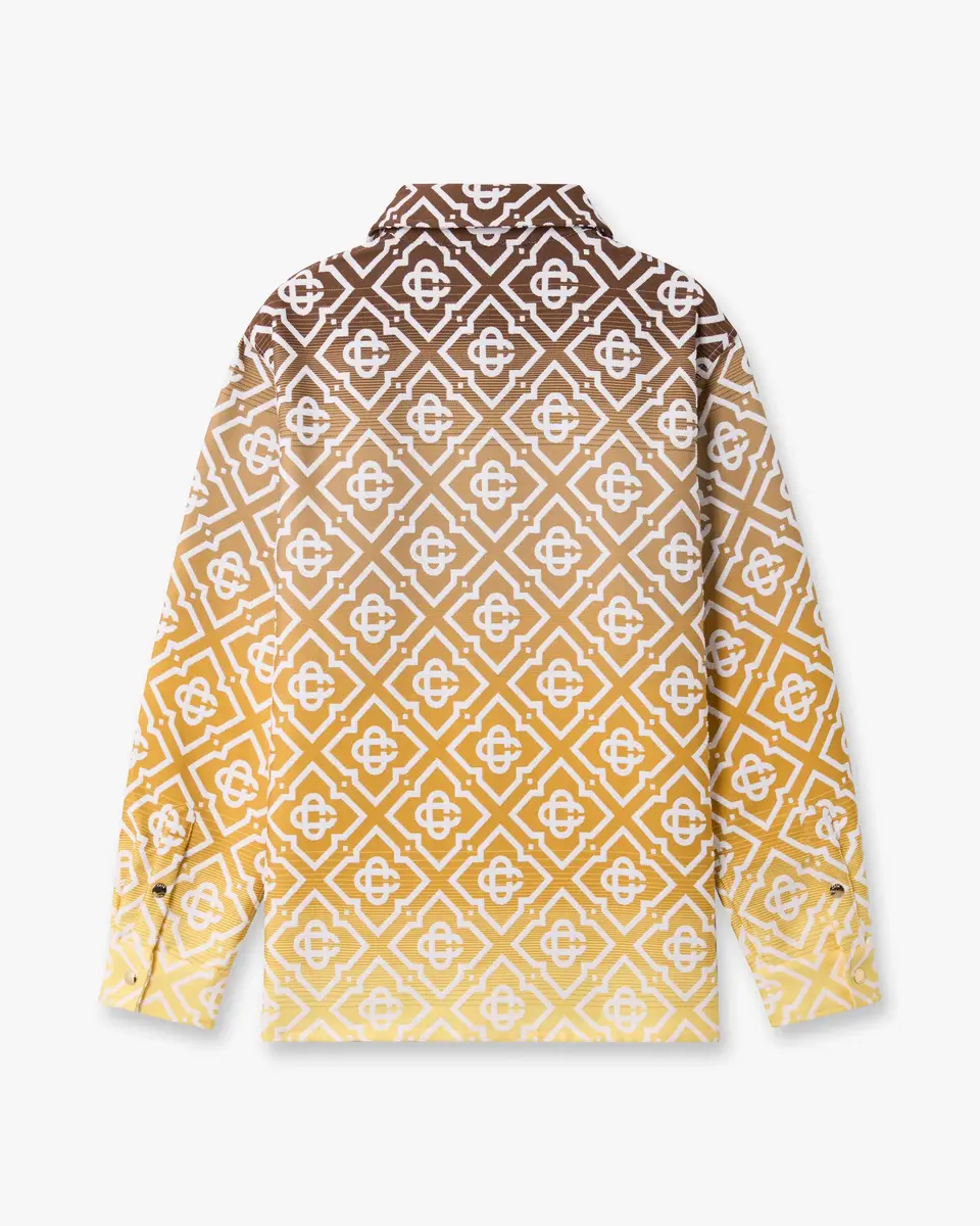 Casablanca Beige Gradient Monogram Shacket | Thumbnail 6 Casablanca Beige Gradient Monogram Shacket | Thumbnail 6