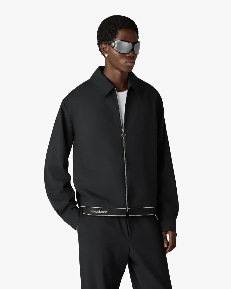 Casablanca Black Tailored Sports Jacket | Thumbnail 4