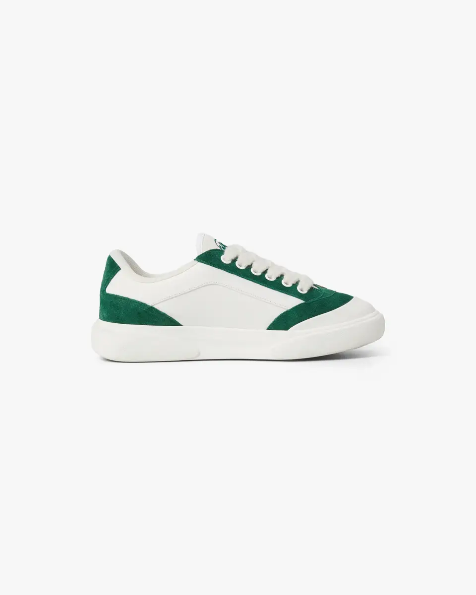 Casablanca White & Green Del Mar Sneaker | Thumbnail 5 Casablanca White & Green Del Mar Sneaker | Thumbnail 5