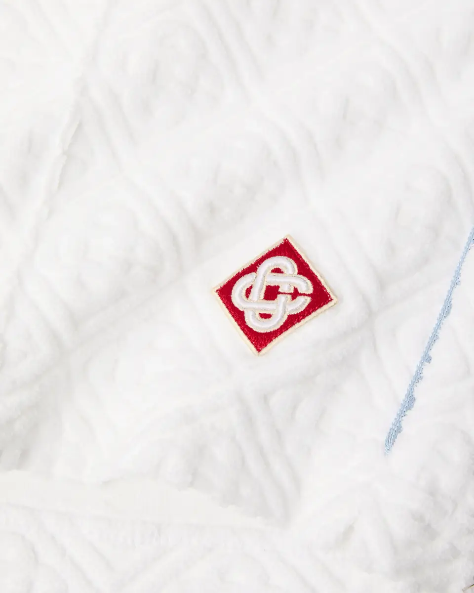 Casablanca White Towelling Shorts | Thumbnail 7 Casablanca White Towelling Shorts | Thumbnail 7