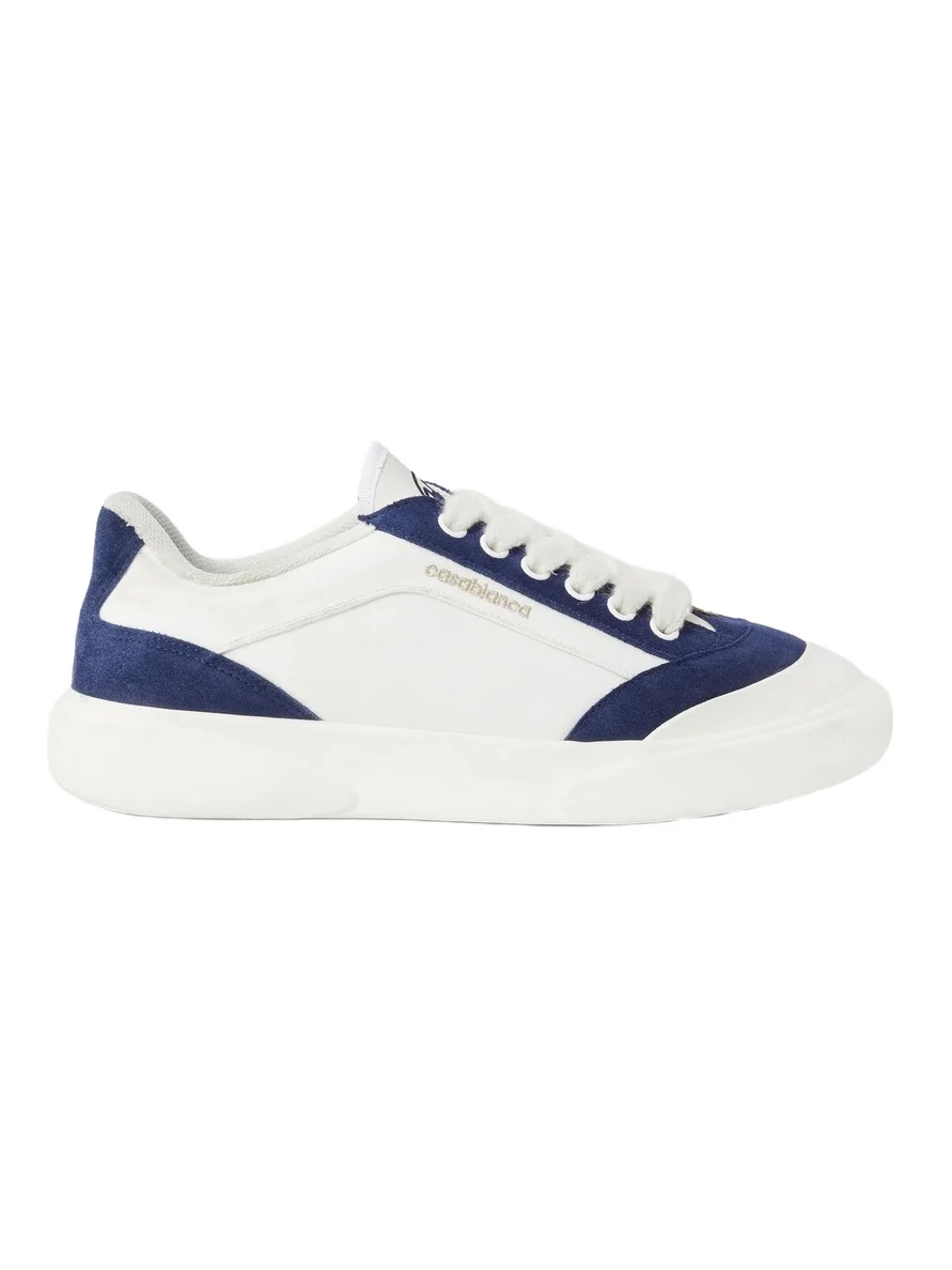 Casablanca White & Navy Del Mar Sneaker
