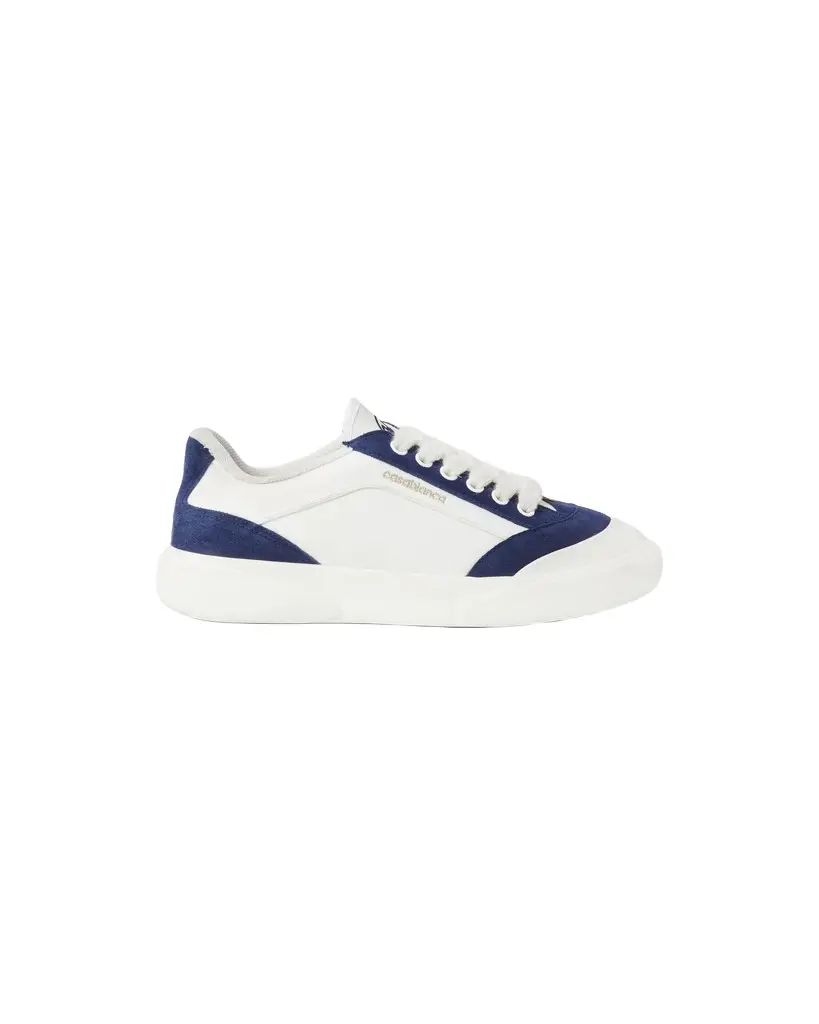 Casablanca White & Navy Del Mar Sneaker