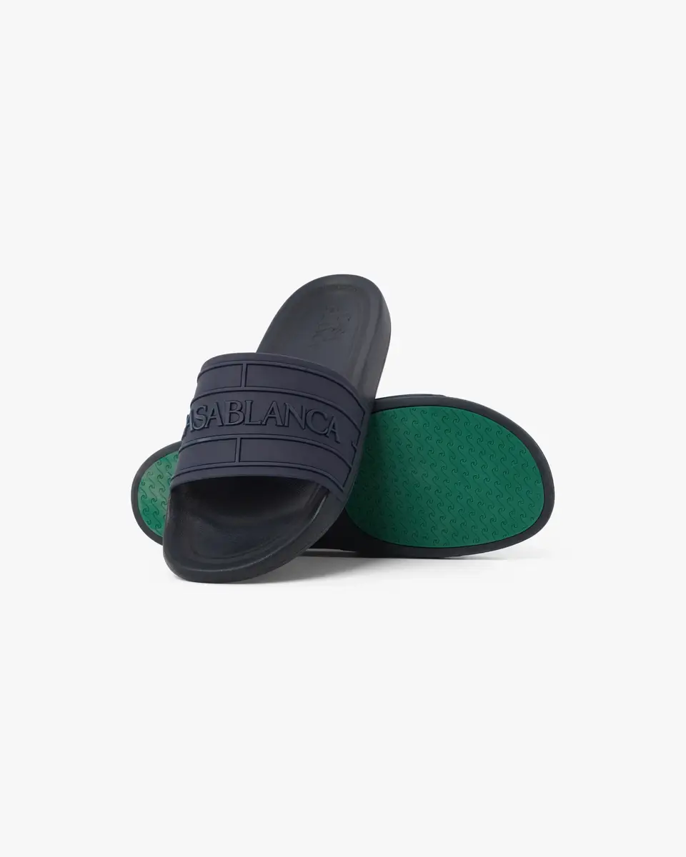 Casablanca Blue Logo Pool Slides | Thumbnail 4 Casablanca Blue Logo Pool Slides | Thumbnail 4