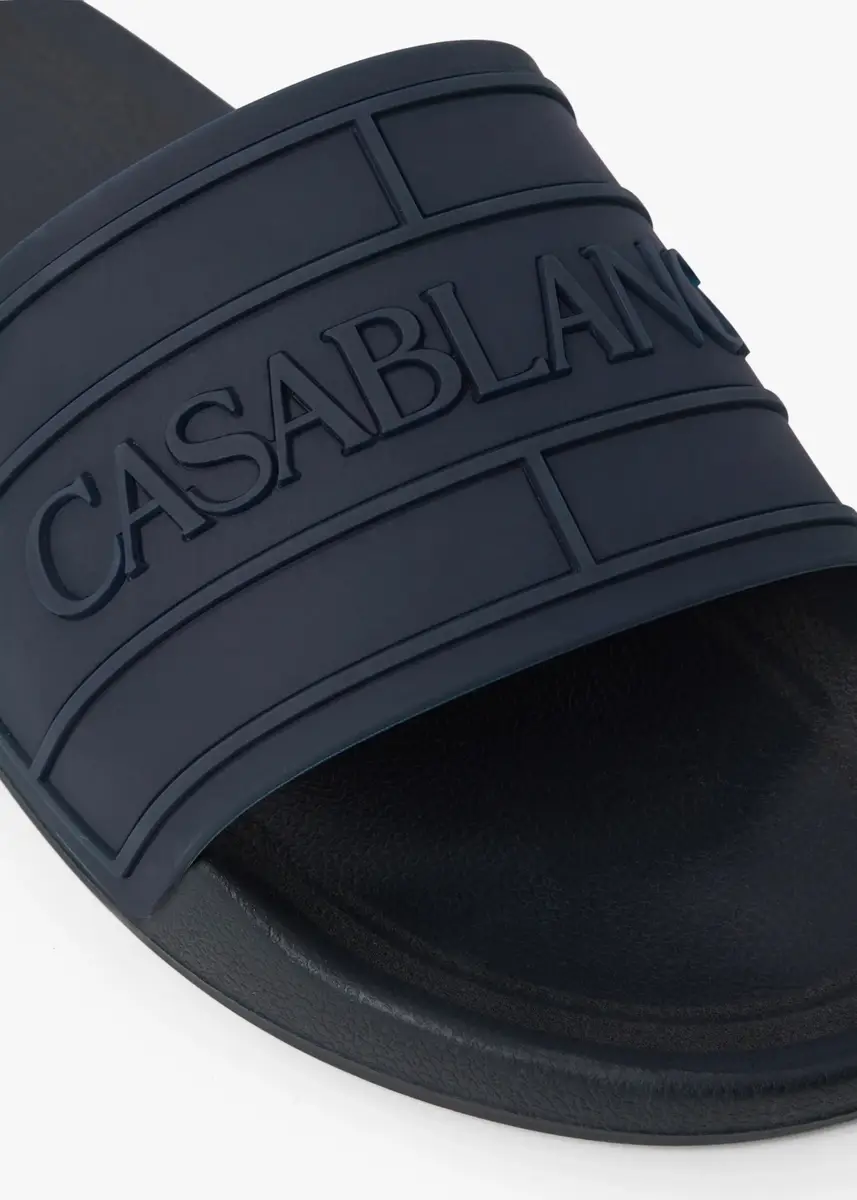 Casablanca Blue Logo Pool Slides | Thumbnail 5 Casablanca Blue Logo Pool Slides | Thumbnail 5
