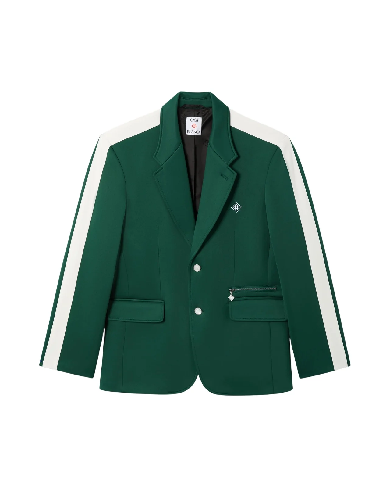 Casablanca Green Sports Suit Jacket