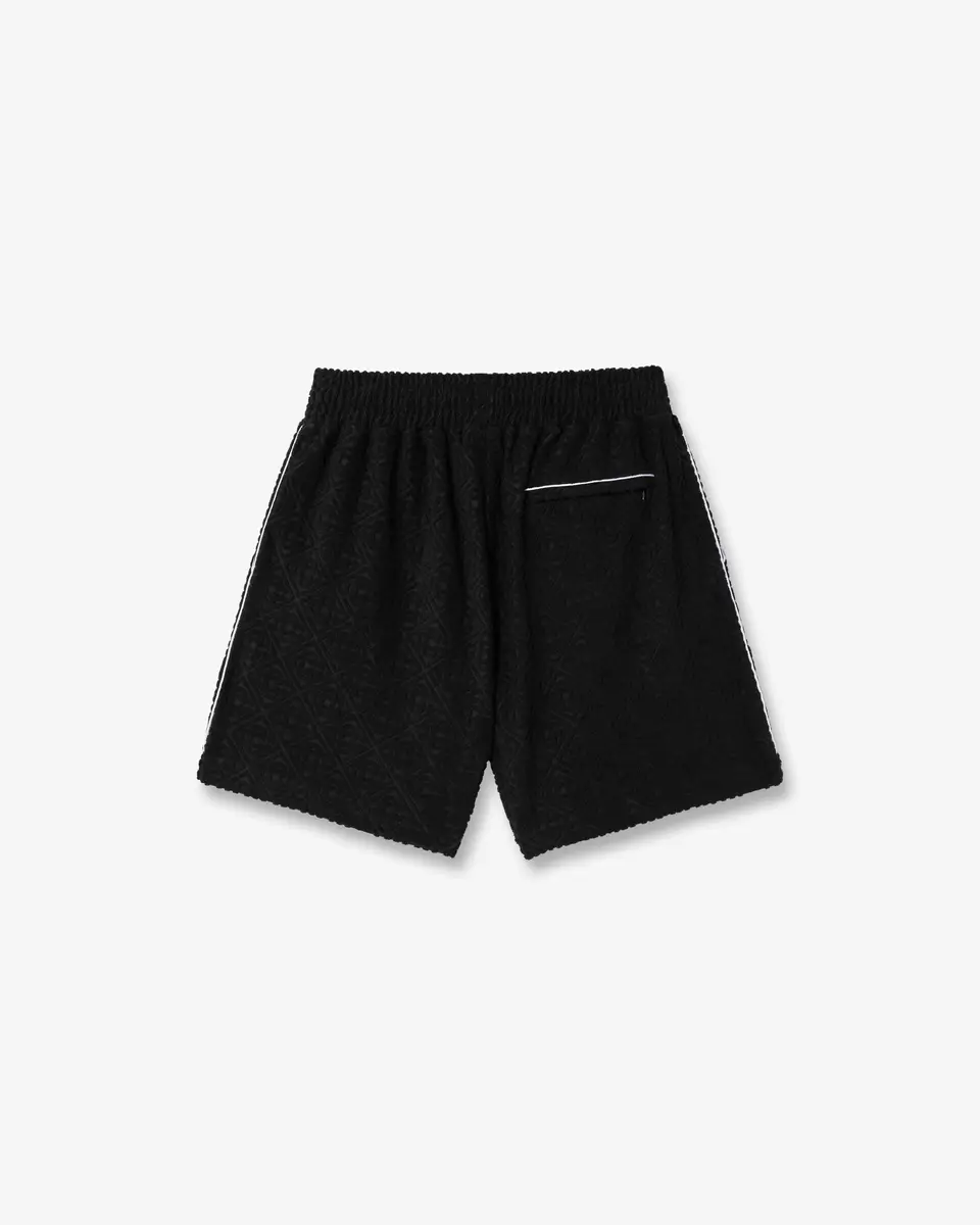Casablanca Black Towelling Shorts | Thumbnail 7