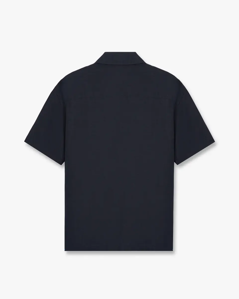 Casablanca Dark Grey Phantasmagoria Embroidered Short Sleeve Shirt | Thumbnail 6 Casablanca Dark Grey Phantasmagoria Embroidered Short Sleeve Shirt | Thumbnail 6