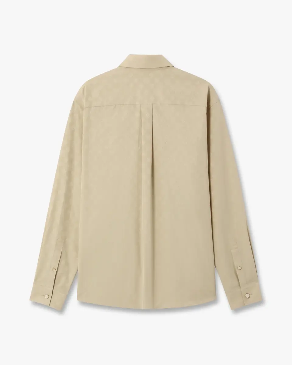 Casablanca Beige Monogram Long Sleeve Shirt | Thumbnail 6