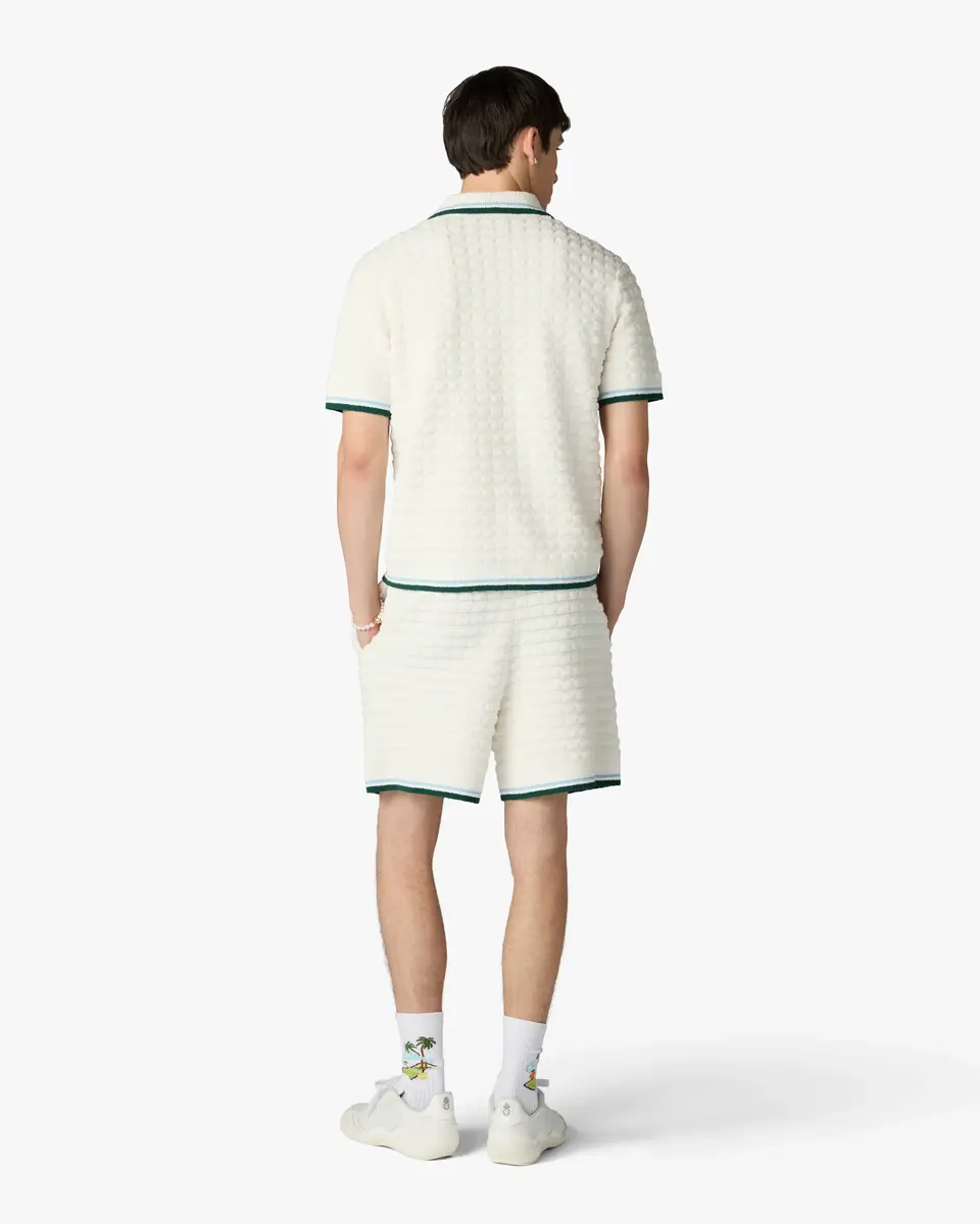 Casablanca White Boucle Shorts | Thumbnail 3 Casablanca White Boucle Shorts | Thumbnail 3