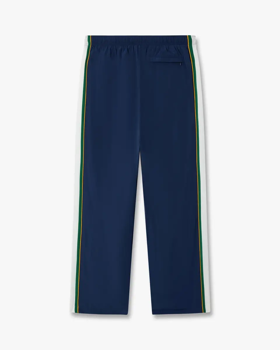 Casablanca Green & Navy Check Track Pants in Yellow | Thumbnail 6
