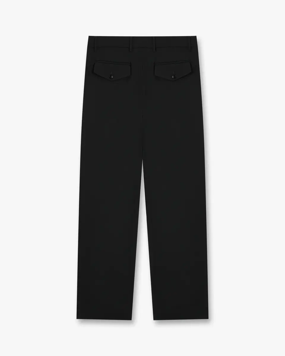 Casablanca Carbon Pleated Straight Leg Wool Trousers | Thumbnail 6 Casablanca Carbon Pleated Straight Leg Wool Trousers | Thumbnail 6