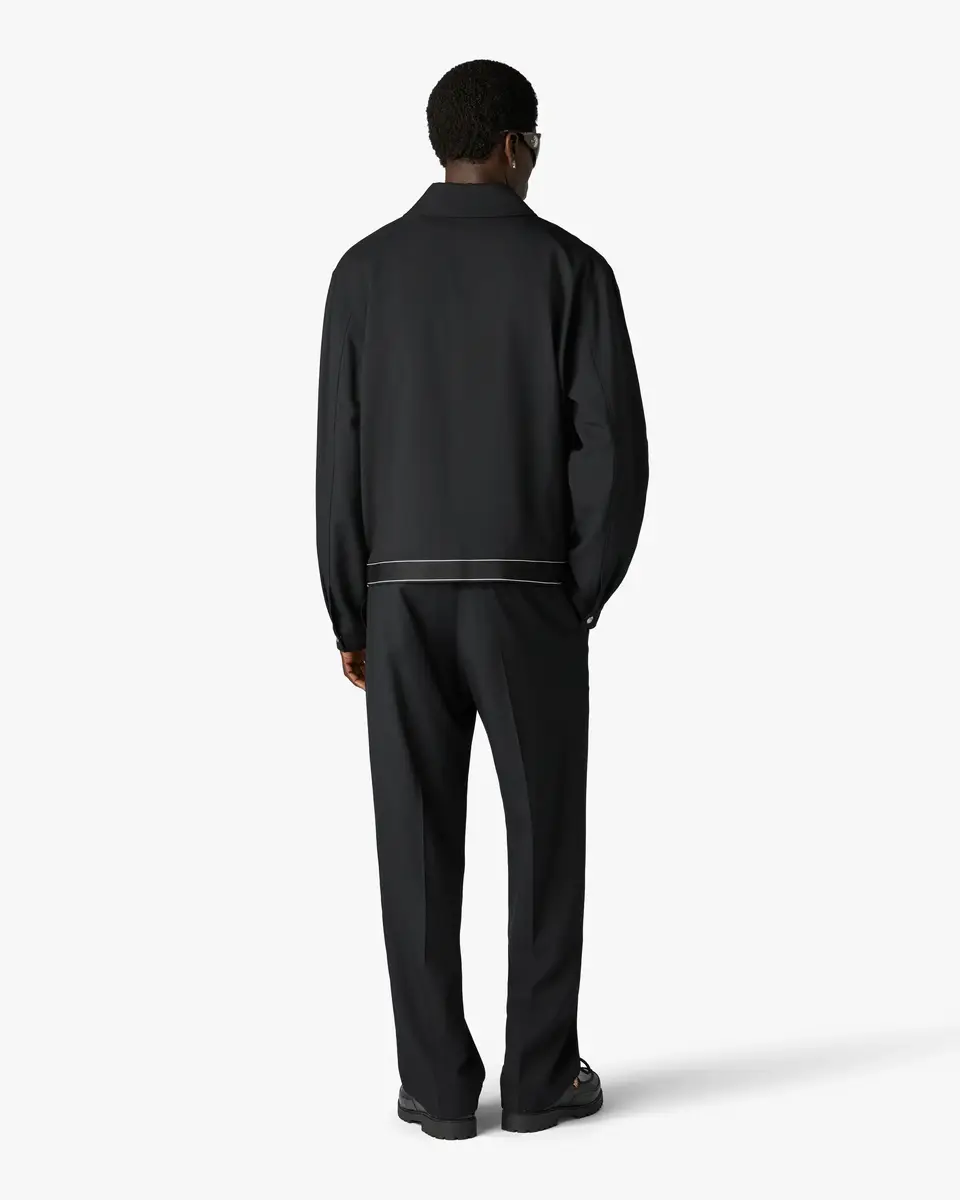 Casablanca Black Wool Sports Trousers | Thumbnail 3 Casablanca Black Wool Sports Trousers | Thumbnail 3