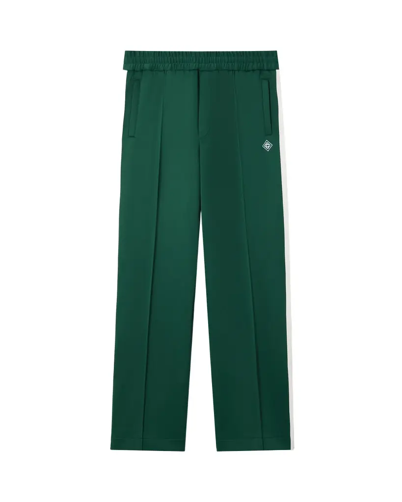 Dark Green Sports Suit Trousers
