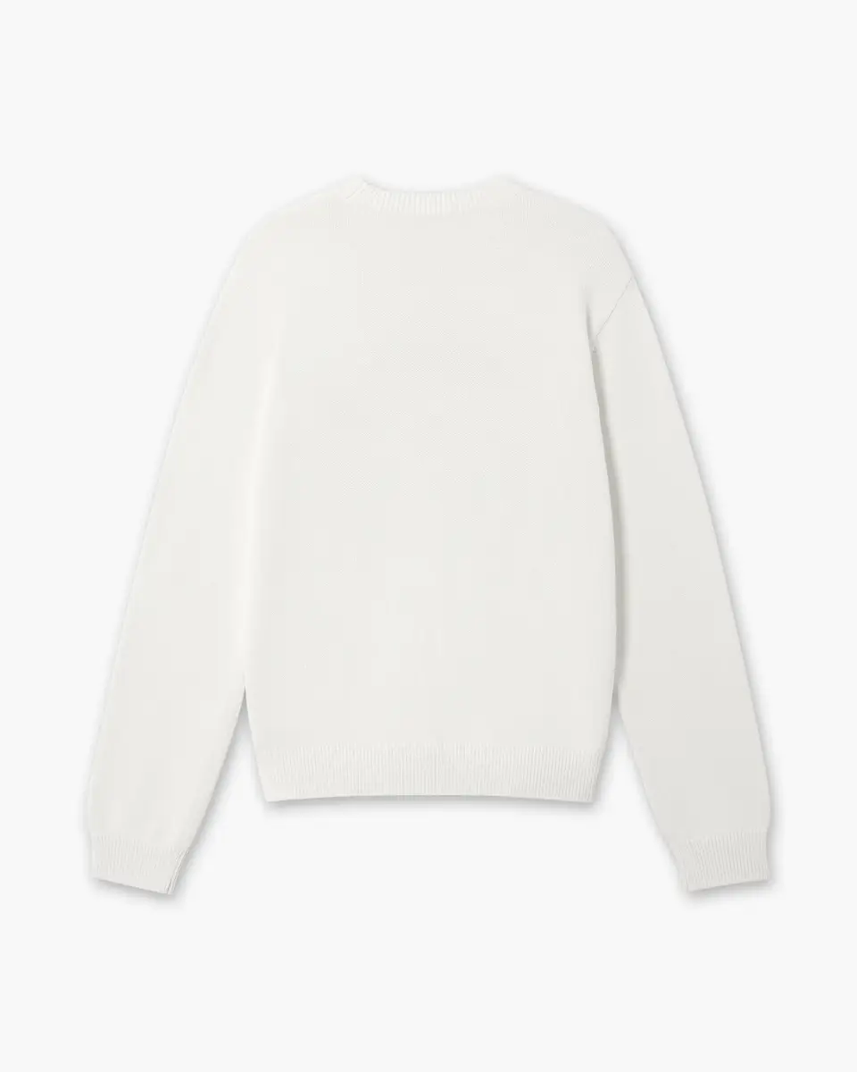 Casablanca Cream Laduree x Casablanca Crew Neck Jumper | Thumbnail 10 Casablanca Cream Laduree x Casablanca Crew Neck Jumper | Thumbnail 10