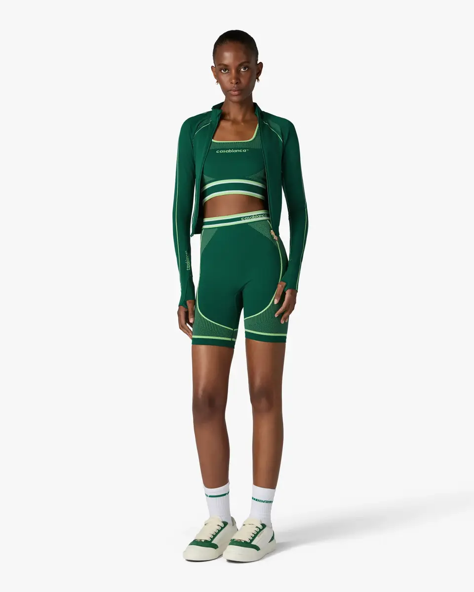 Casablanca Green Seamless Shorts | Thumbnail 2 Casablanca Green Seamless Shorts | Thumbnail 2
