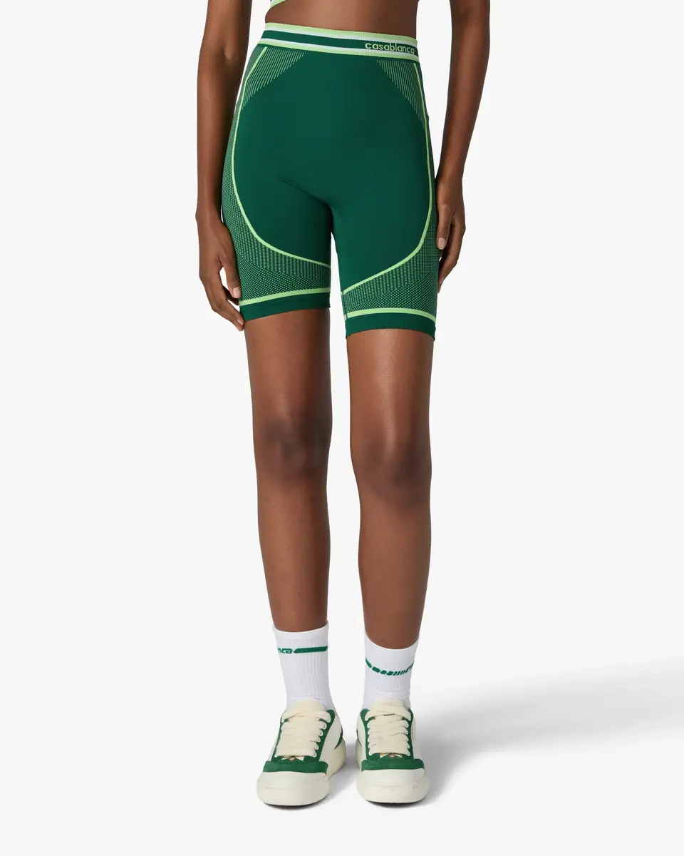 Casablanca Green Seamless Shorts | Thumbnail 4 Casablanca Green Seamless Shorts | Thumbnail 4